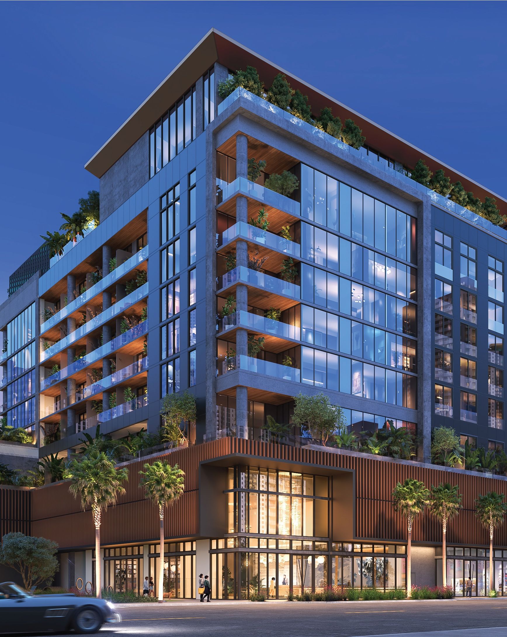 Representación arquitectónica de Twenty Sixth & 2nd Wynwood Residences